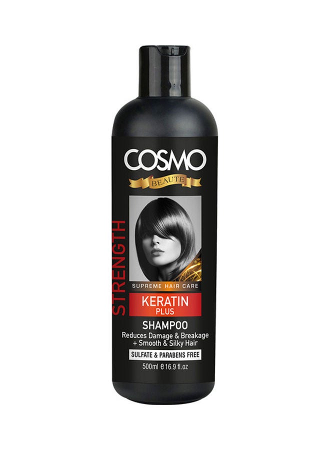COSMO Keratin Plus Shampoo 500ml  - Image 1