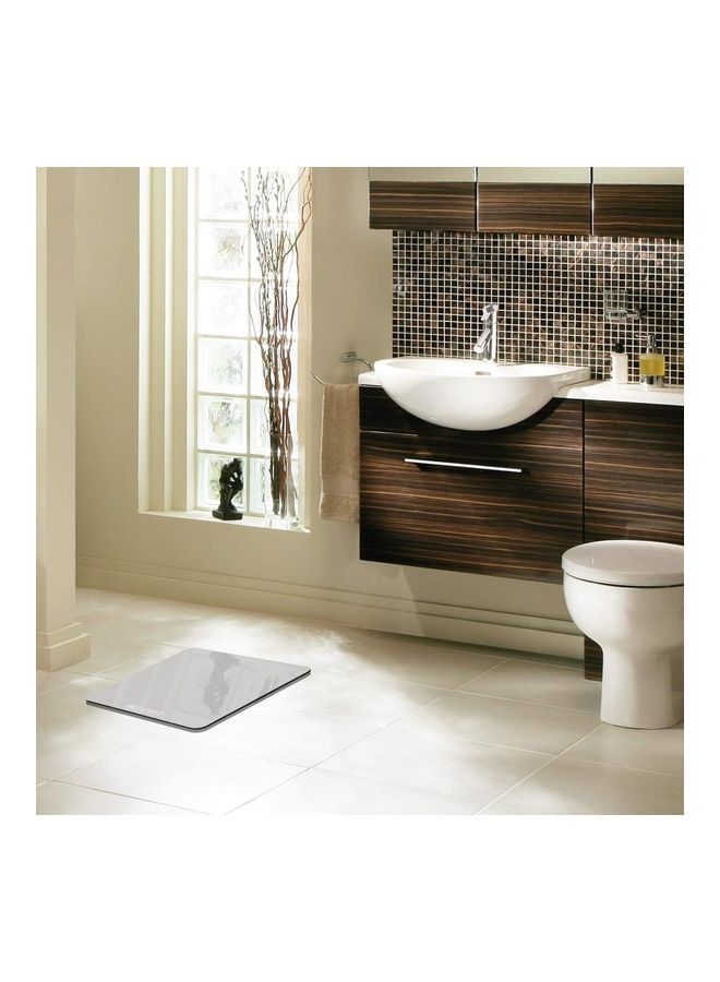 INEVIFIT Digital Bathroom Body Scale Silver 11.81x10.24x0.71inch  - Image 2