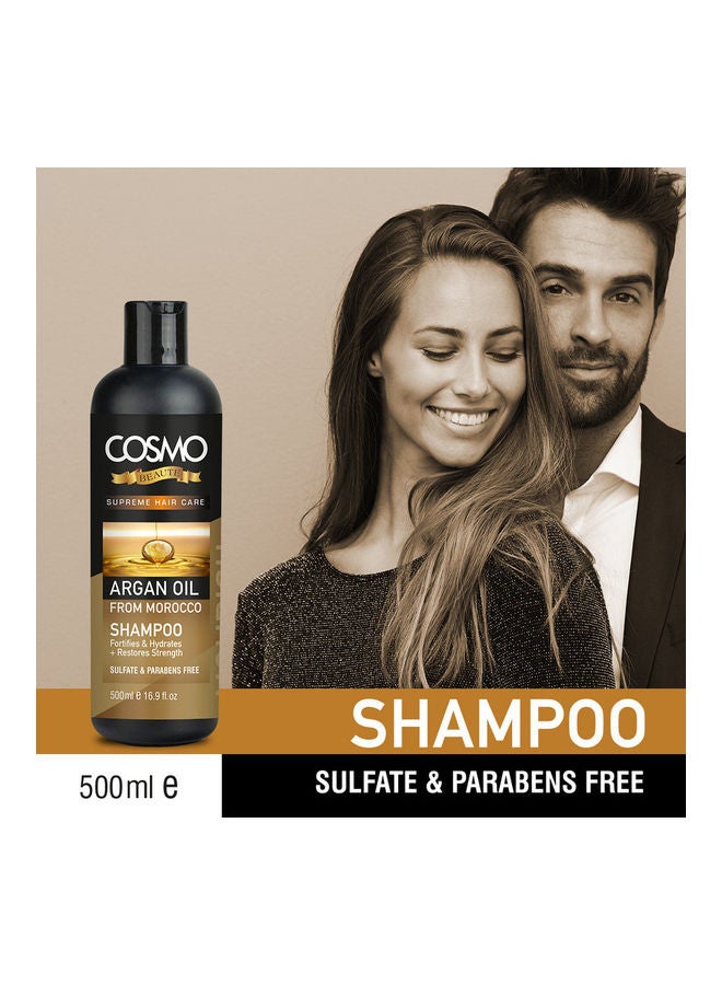 COSMO Argan Oil Shampoo 500ml  - Image 2