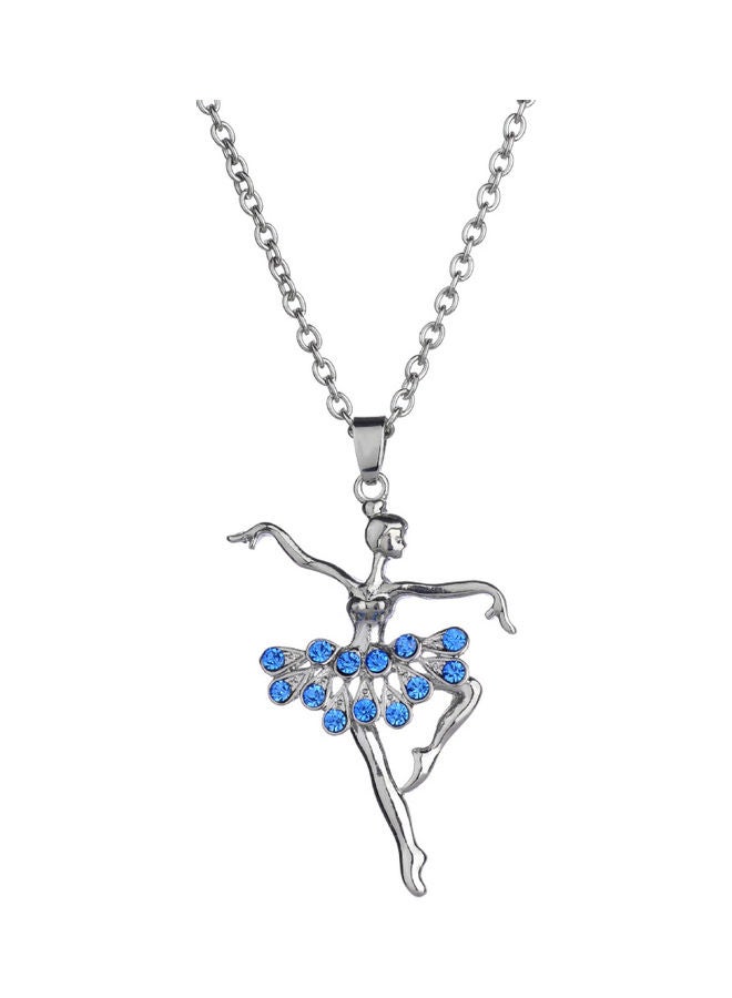 Lady Ballerina Pendant Necklace - Image 1