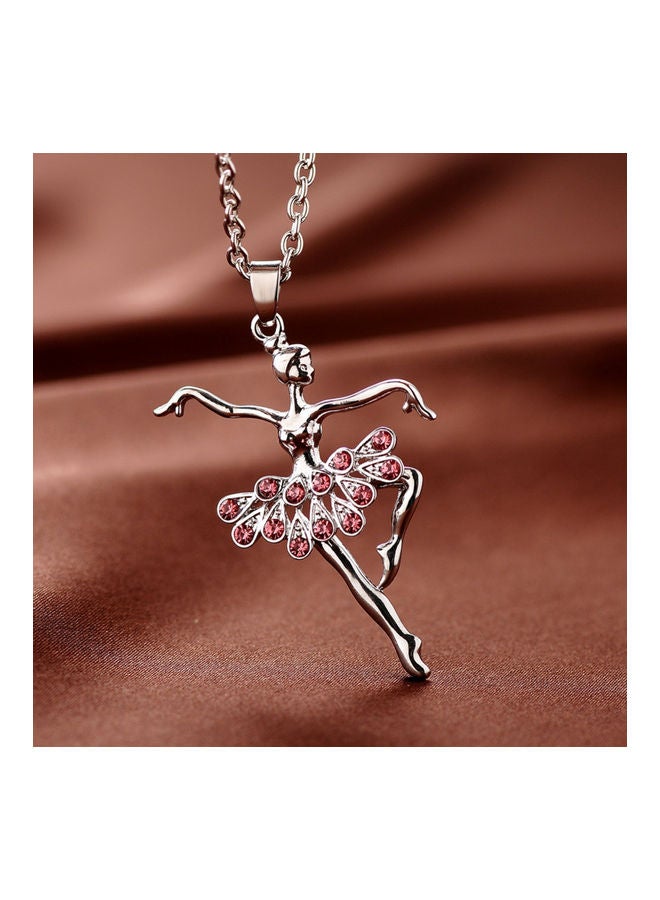 Lady Ballerina Pendant Necklace - Image 4