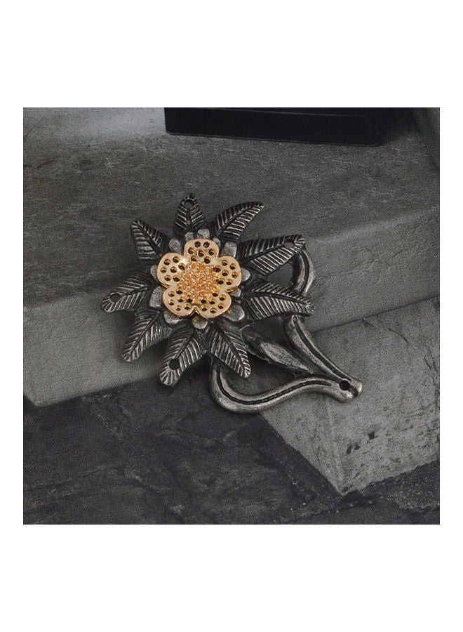WW2 German Army Elite Mountain Jacket Collar Brooch Pin - Image 4