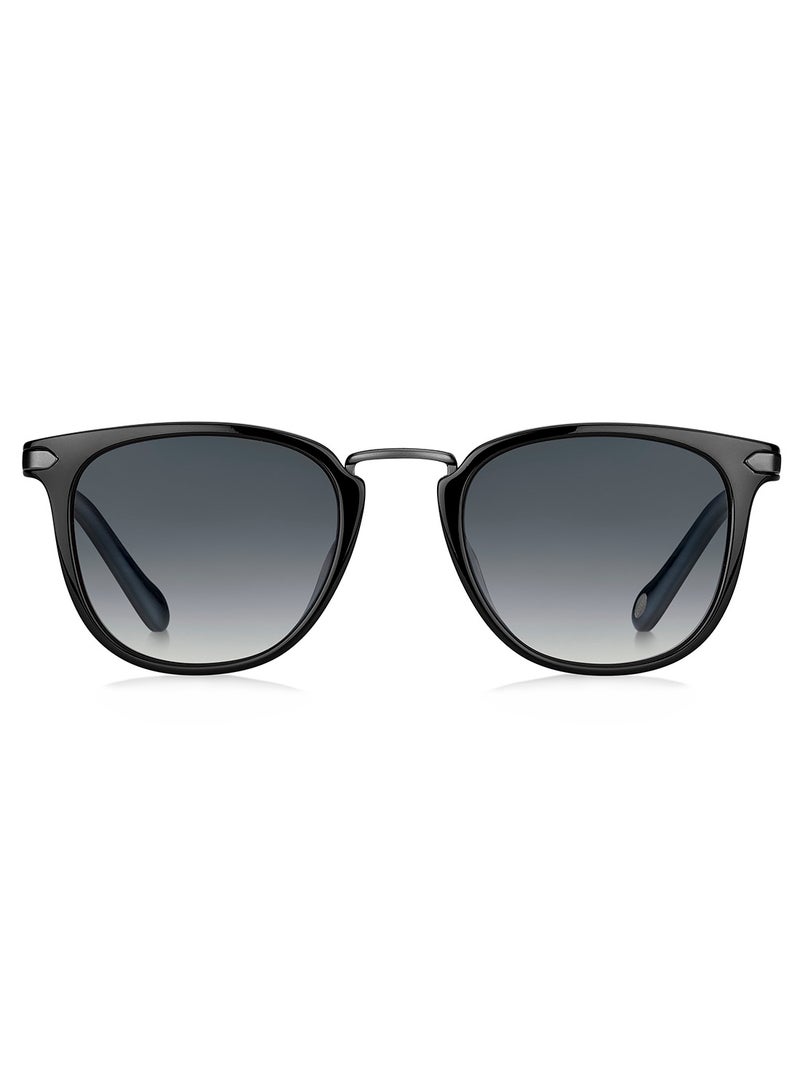 FOSSIL - Men's Wayfarer Frame Sunglasses - Lens Size: 51 mm - Image 1
