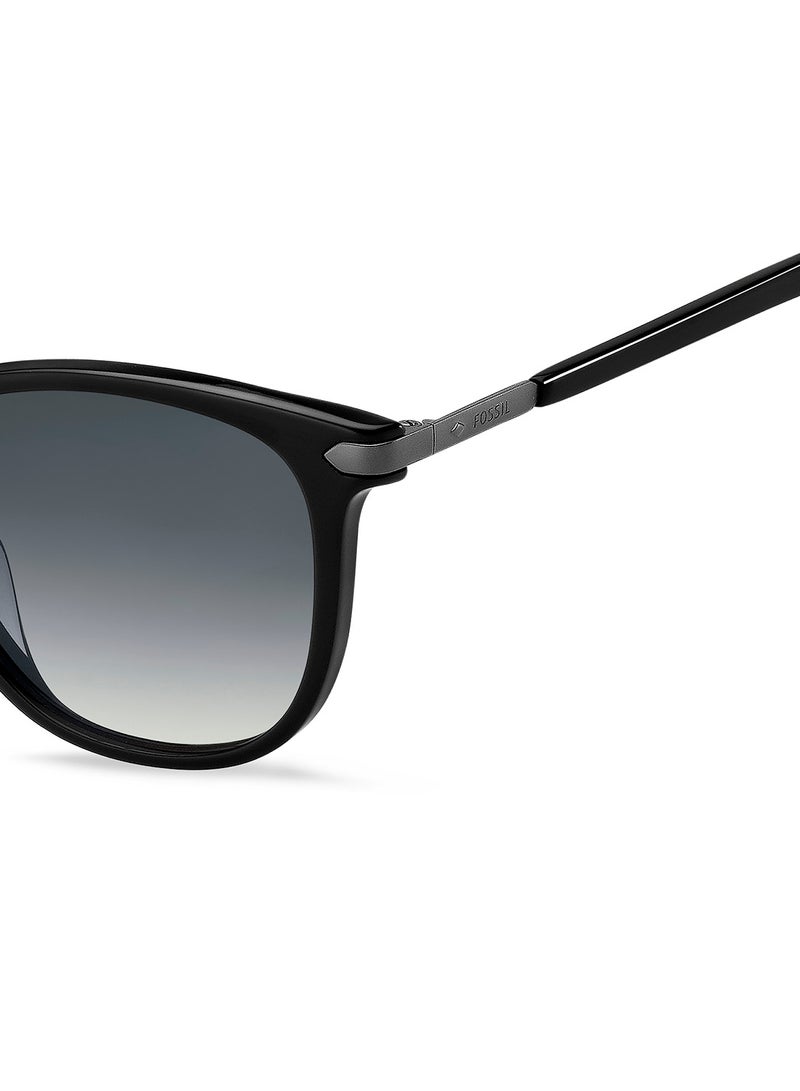 FOSSIL - Men's Wayfarer Frame Sunglasses - Lens Size: 51 mm - Image 1