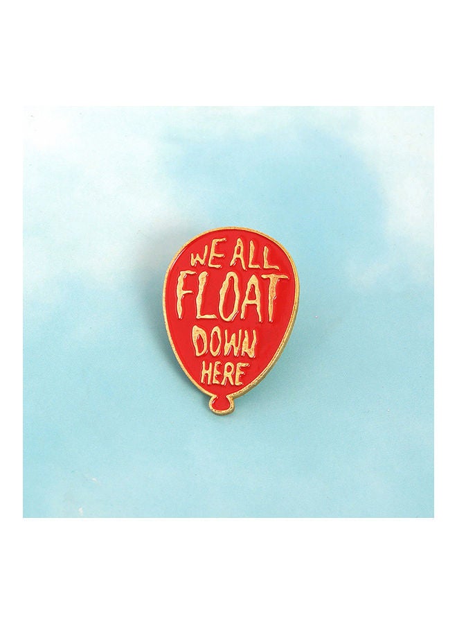 Cartoon Balloon Letters Enamel Brooch Pin Denim Jacket Collar Bag Badge Decor - Image 2