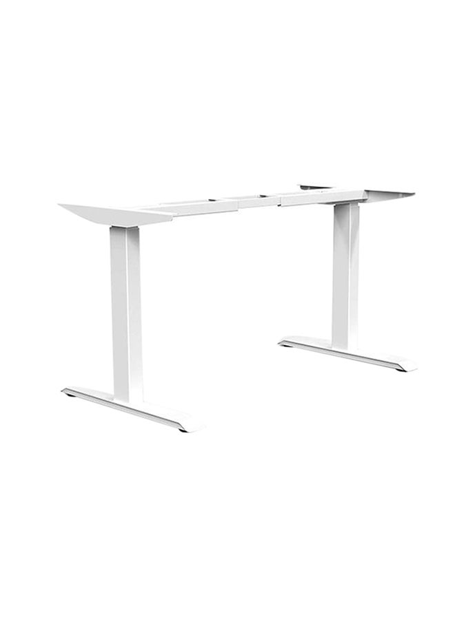 NAVODESK Bluetooth Height Adjustable Stand Desk White - Image 1