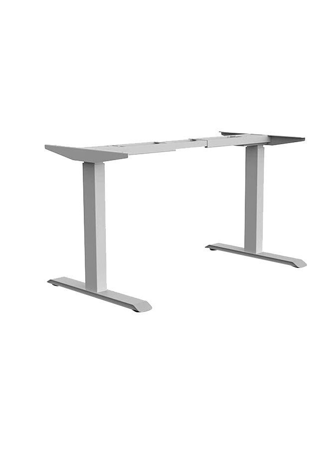 NAVODESK Bluetooth Height Adjustable Stand Desk Grey - Image 1