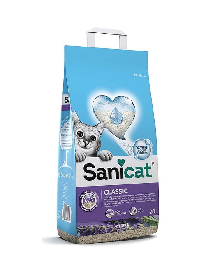 Sanicat Classic Lavender Oxygen Odour Control Litter 20Liters