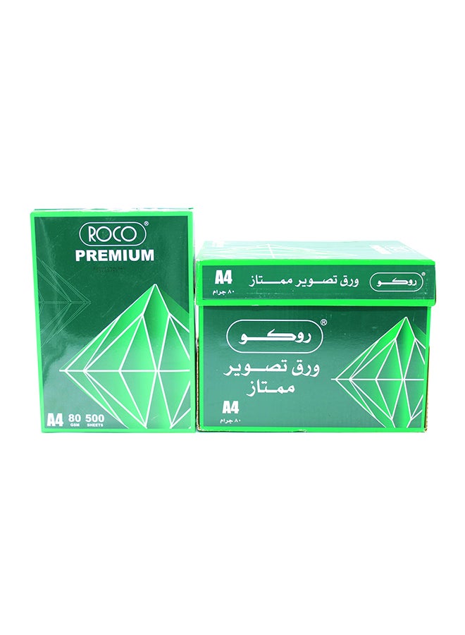 ROCO Pack Of 5-Pieces A4 Copy Paper 