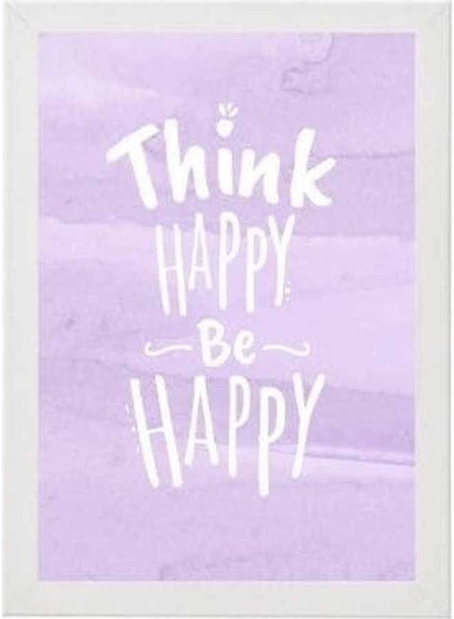 Framed Wall Art Print Multicolour 21x30cm