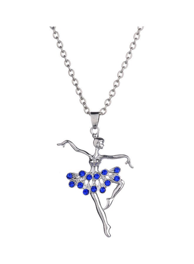 Lady Ballerina Pendant Necklace - Image 1