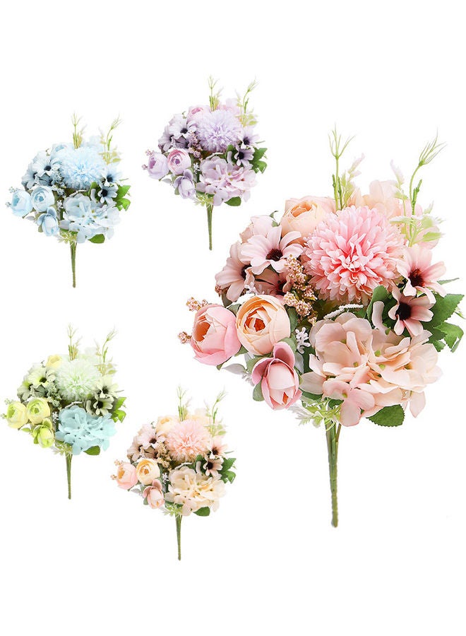 Decorative Artificial Flower Light Pink - Image 2