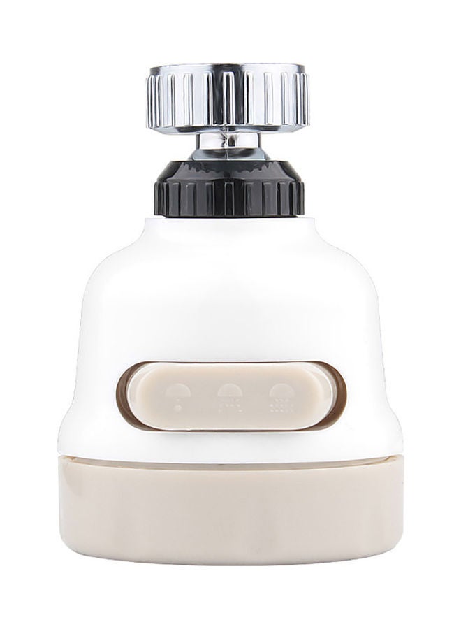 فوهة صنبور وفلتر لصنبور المياه أبيض 10x5x5سم - Image 1