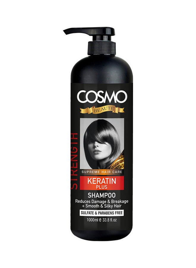 COSMO Keratin Plus Shampoo 1000ml - Image 1