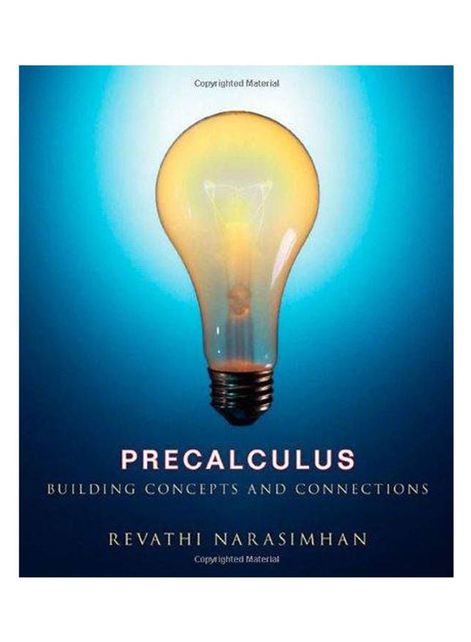 Precalculus: Building Concepts And Connections Hardcover English by Narasimhan. - 2009 