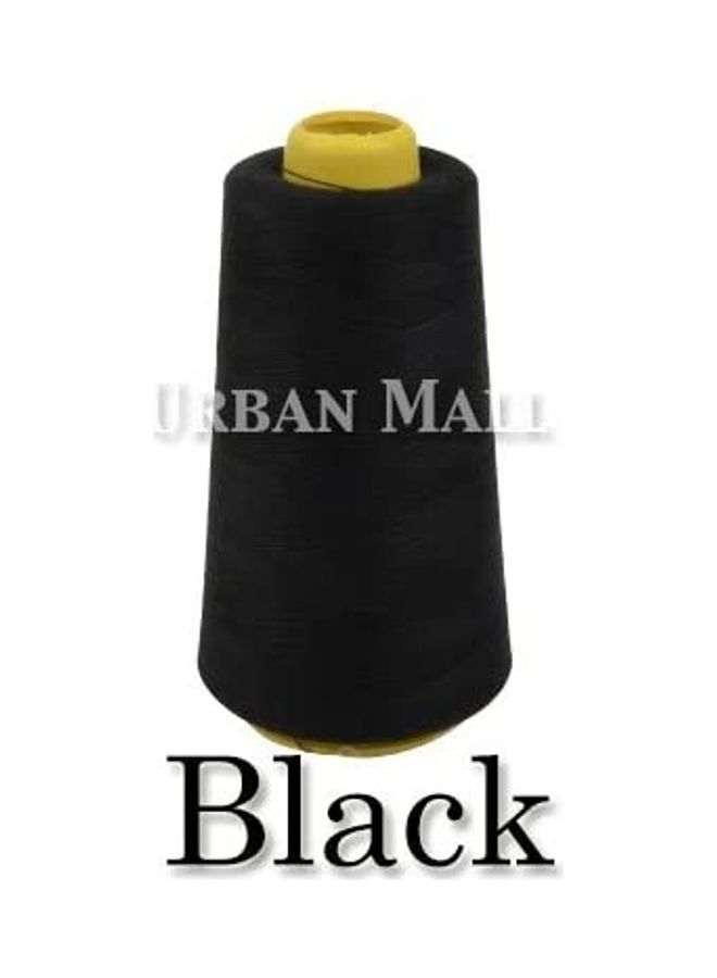 Foamily 6000 Yards  Sewing Thread Black 4.8inch