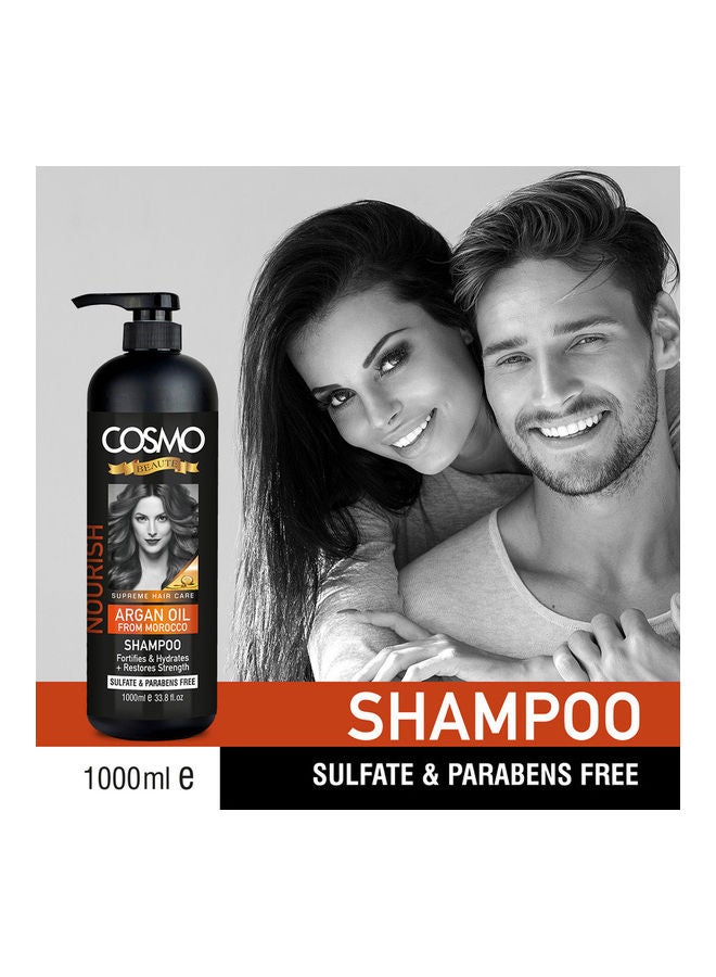 COSMO Argan Oil Shampoo 1000ml  - Image 2