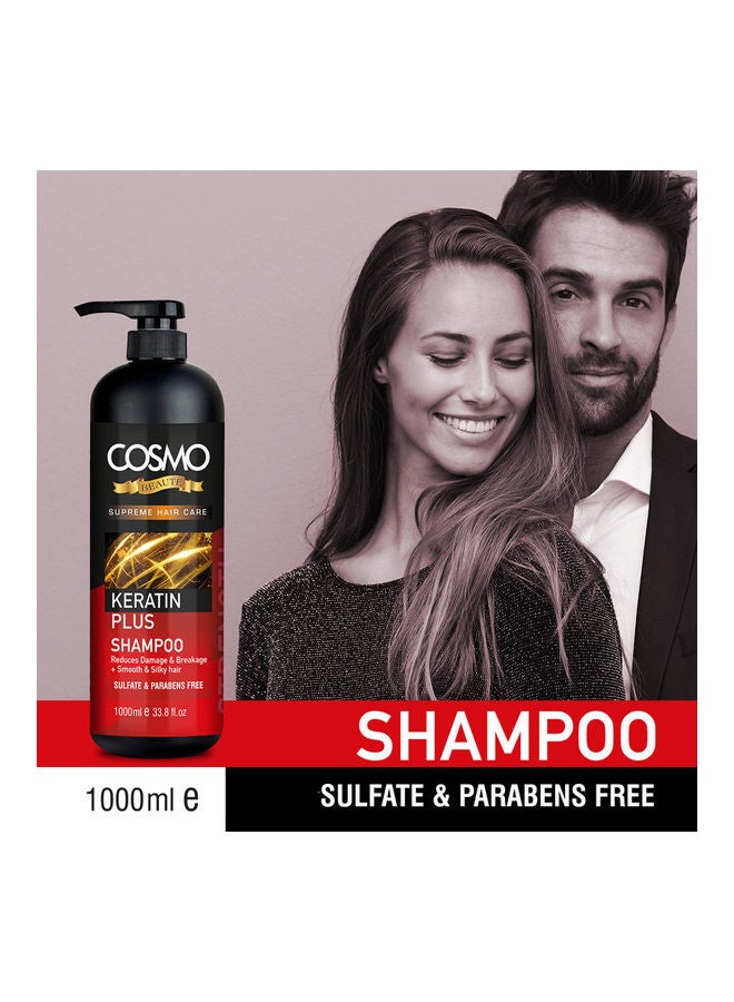 كوزمو شامبو "Keratin Plus" 1000ملليلتر  - Image 2