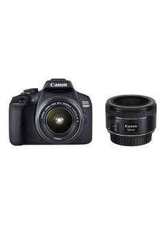 Canon EOS 2000D 18-55 IS II + 50mm STM Lens Bundle Kit  - Image 1