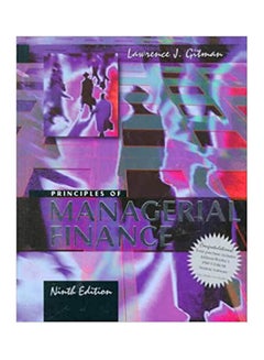 Principles Of Managerial Finance With CD Hardcover English by Gitman - 2000