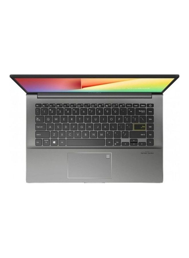 أسوس - كمبيوتر محمول VivoBook S14 بشاشة عالية الدقة مقاس 14 بوصة، ومعالج AMD Ryzen 5-4500U/ذاكرة وصول عشوائي سعة 8 جيجابايت/محرك أقراص SSD سعة 512 جيجابايت/بطاقة رسومات AMD Radeon/نظام تشغيل Windows 10/ - Image 1
