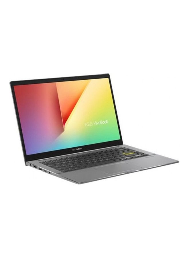 أسوس - كمبيوتر محمول VivoBook S14 بشاشة عالية الدقة مقاس 14 بوصة، ومعالج AMD Ryzen 5-4500U/ذاكرة وصول عشوائي سعة 8 جيجابايت/محرك أقراص SSD سعة 512 جيجابايت/بطاقة رسومات AMD Radeon/نظام تشغيل Windows 10/ - Image 1