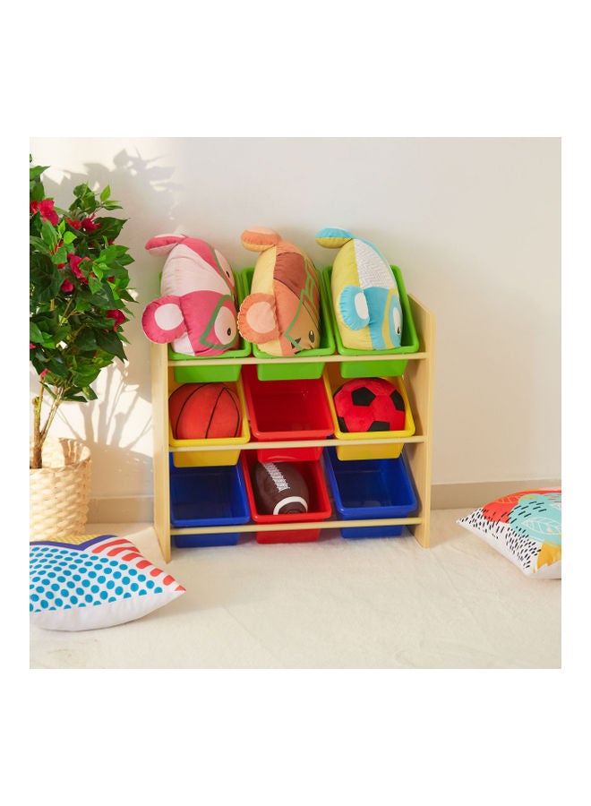 هوم بوكس رف تخزين ألعاب بـ9 صناديق من ستاش 60 x 65 x 26.5سم - Image 5