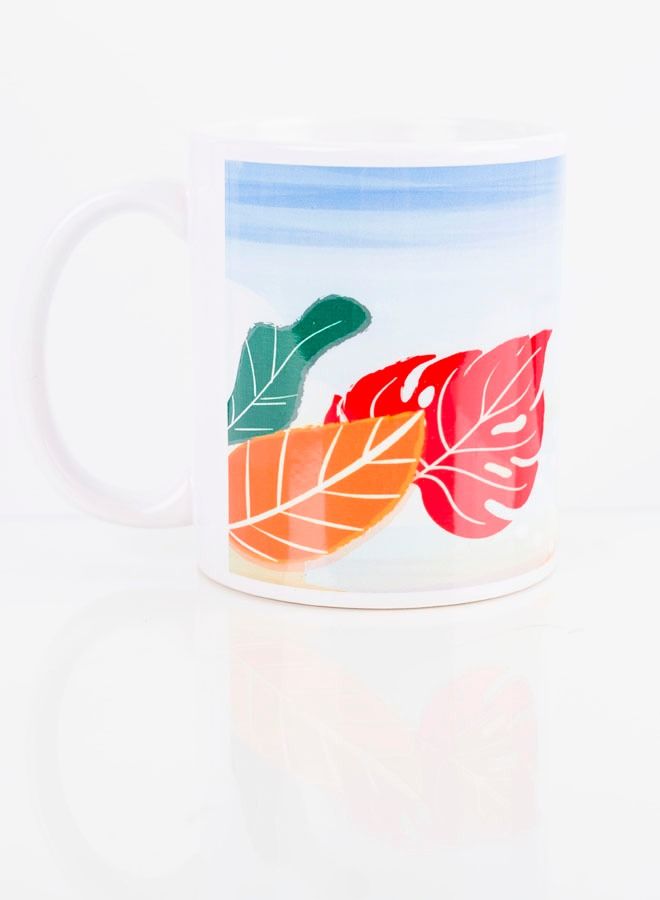 ديكالاك قدح قهوة - كوب قهوة أصفر/ابيض - Image 1