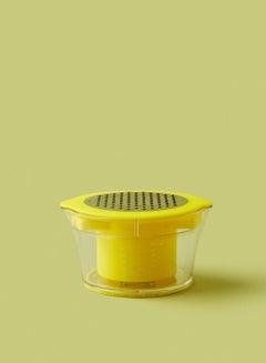 Noon East Corn Stripper And Grater - Manual - For Vegetables, Cheese, Garlic - Kitchen Accessories - Kitchen Tool - Yellow/Clear/Silver 14.9 x 13 x 8cm  - Image 1