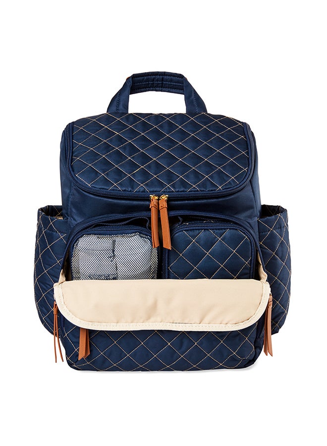 Skip Hop Diaper Bag Backpack Forma, Multi - Function Baby Travel With Changing Pad And Stroller Attachment, Navy  - Image 2