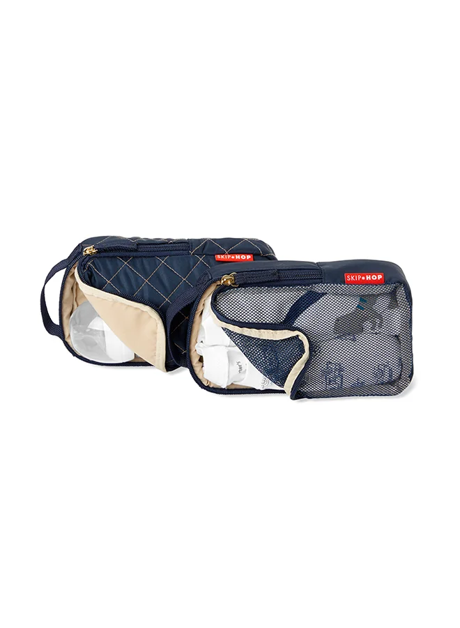 Skip Hop Diaper Bag Backpack Forma, Multi - Function Baby Travel With Changing Pad And Stroller Attachment, Navy