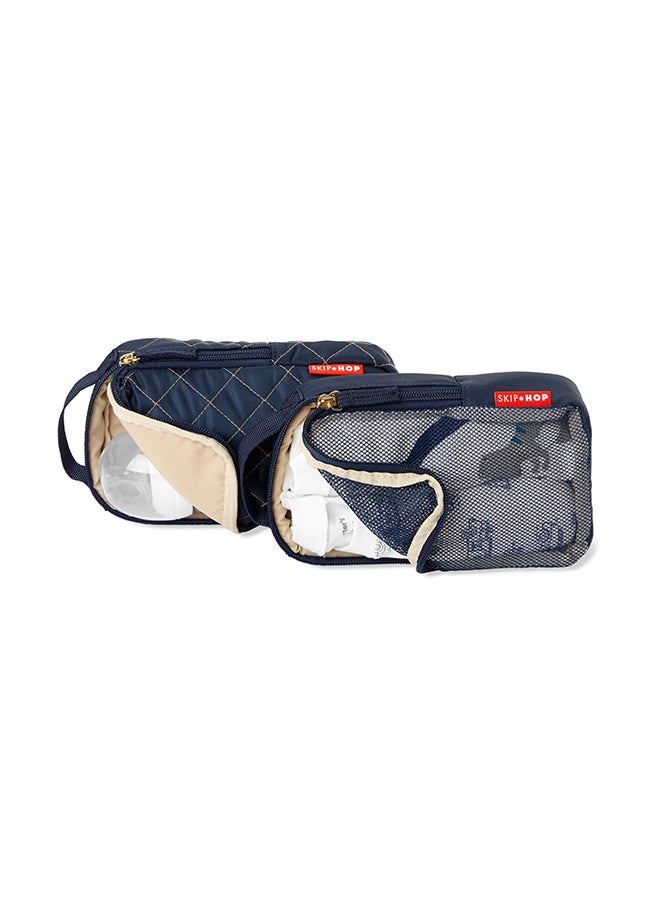 Skip Hop Diaper Bag Backpack Forma, Multi - Function Baby Travel With Changing Pad And Stroller Attachment, Navy  - Image 5