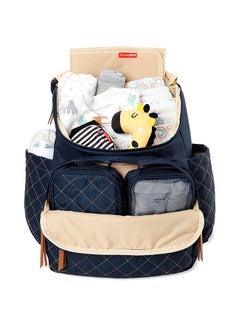 Diaper Bag Backpack Forma, Multi - Function Baby Travel With Changing Pad And Stroller Attachment, Navy - v1613374530/N44196433A_6