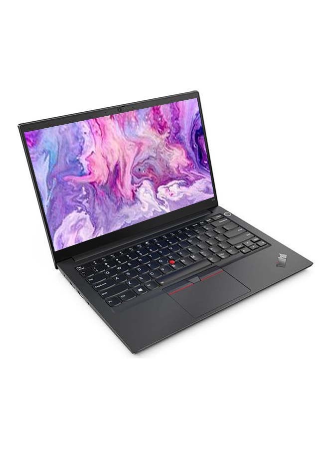 ThinkPad E14 Gen 2 (Upgraded Version) Laptop With 14-Inch Full HD Display, Core i5 Processor/8GB RAM/256GB SSD/DOS(Without windows)/Intel Iris Xe Graphics /International Version English/Arabic Black - v1613375350/N44379478A_2