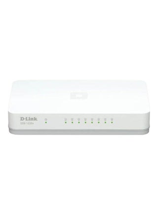 8-Port Gigabit Easy Desktop Switch, 8 high-speed Gigabit ports, Fast and Reliable Networking | DGS-1008A White - v1613376133/N44423030A_1