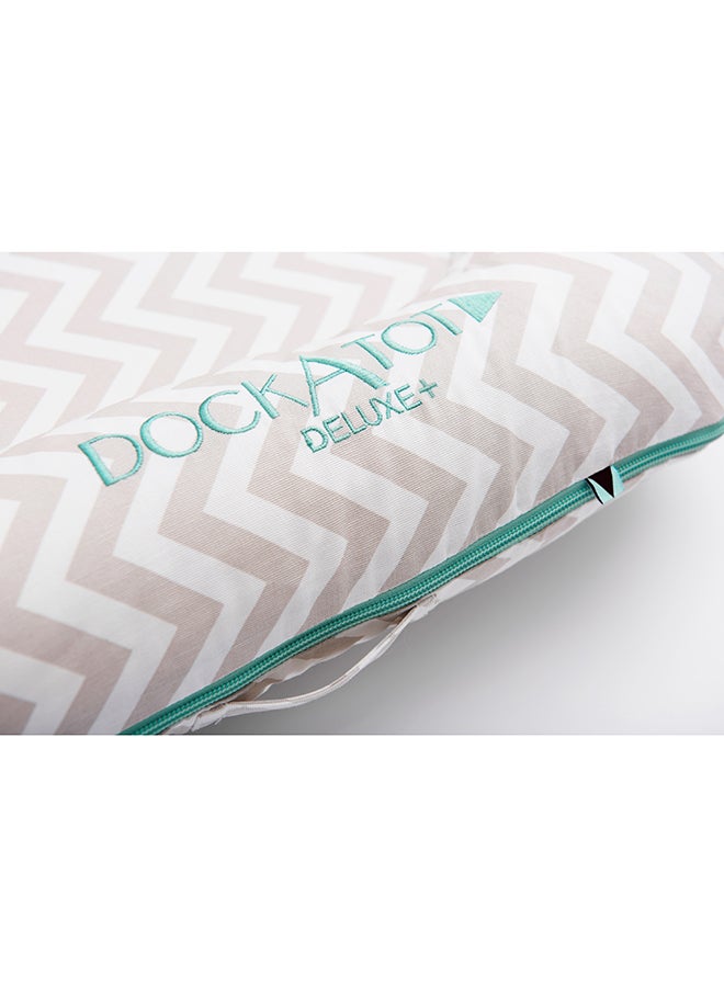 DockATot - Deluxe+ Cover - Silver Lining - Image 1