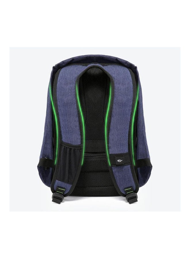 Swiss Gear - 15.6 Laptop Anti-Theft Waterproof Backpack with USB Port Blue - Image 1