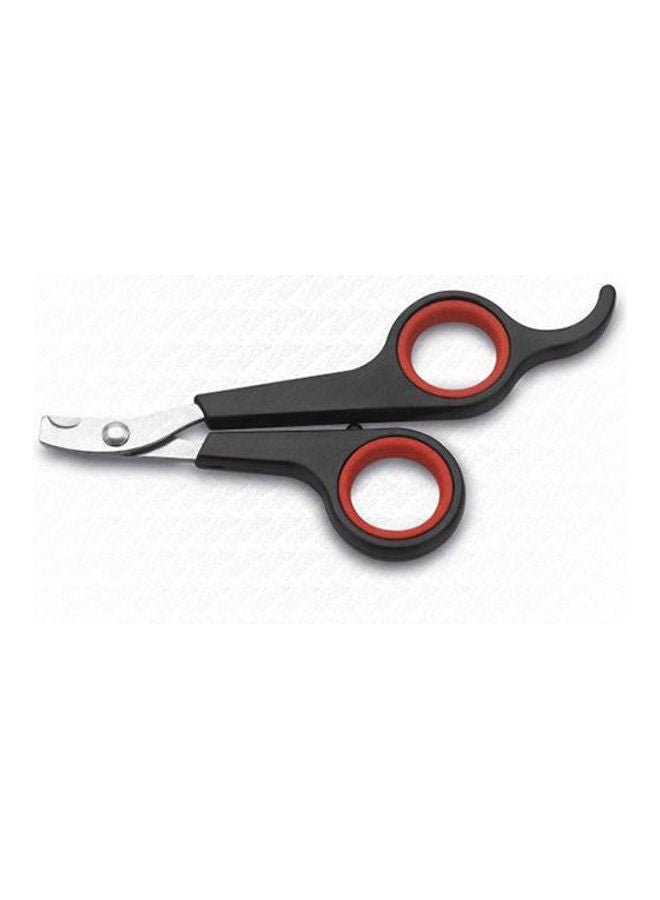 مقص أظافر احترافي من الستانلس ستيل للحيوانات الأليفة الصغيرة أسود