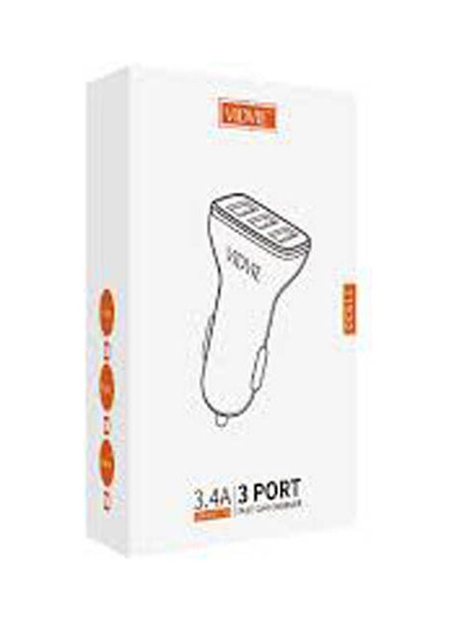 فيدفي شاحن أندرويد طراز CC511 أبيض - Image 1