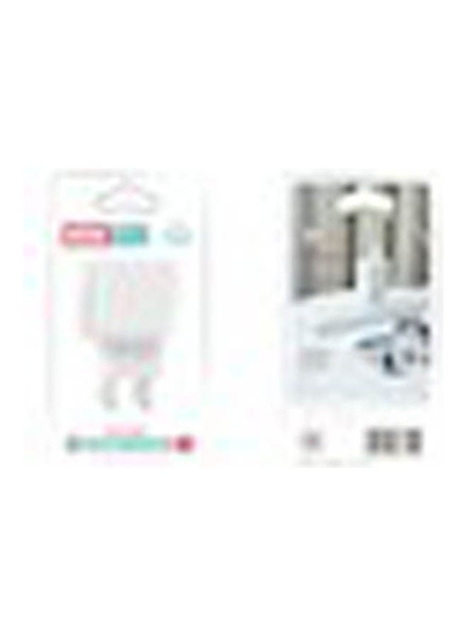 XO Wall Charger And Lightning Cable 2 USB 2.4A, L75, Input 100-240V ~ 50 / 60Hz Max0.6A Output 5.0V-2.0A Standard USB interface - Plug And Use White  - Image 2