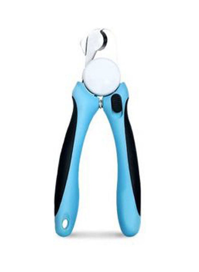 Pet Supplies Dog And Cat Nail Clippers Multifunction Stainless Steel Scissors Blue