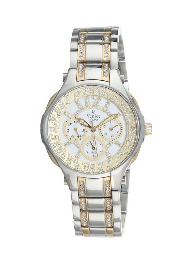 Venice Women's Casual Watches Stainless Steel Analog Sv4012-Ips-Grn 