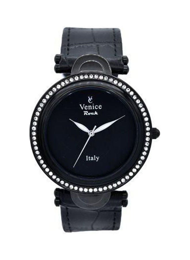 Venice Women's Casual Watches Leather Analog St2003-Ips-Ipr-W 