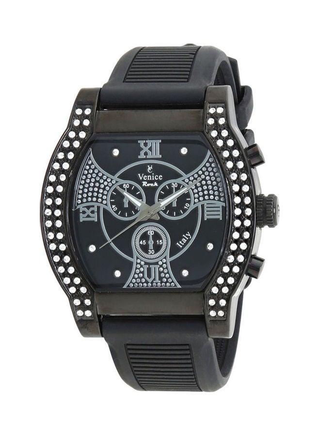 Venice Women's Casual Watches Leather Analog V8090-Ipb-B 