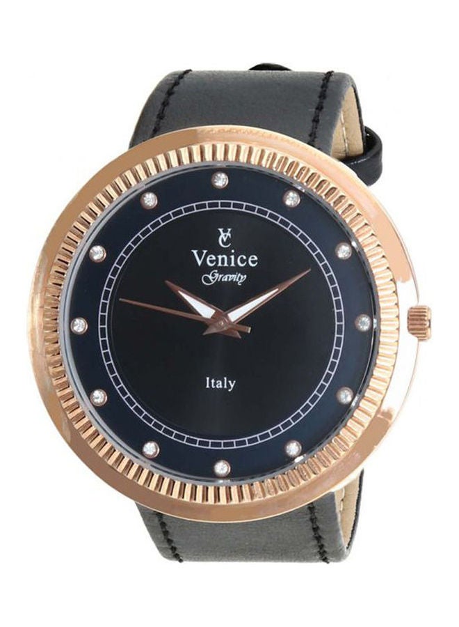 Venice Women's Casual Watches Leather Analog V8095-Ipr-W 
