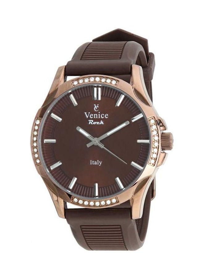 Venice Women's Casual Watches Leather Analog V8095-Ipc-C 