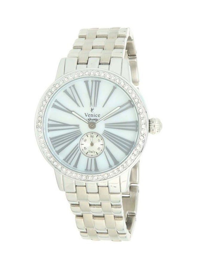 Venice Women's Casual Watches Stainless Steel Analog V8119-Ips-W 