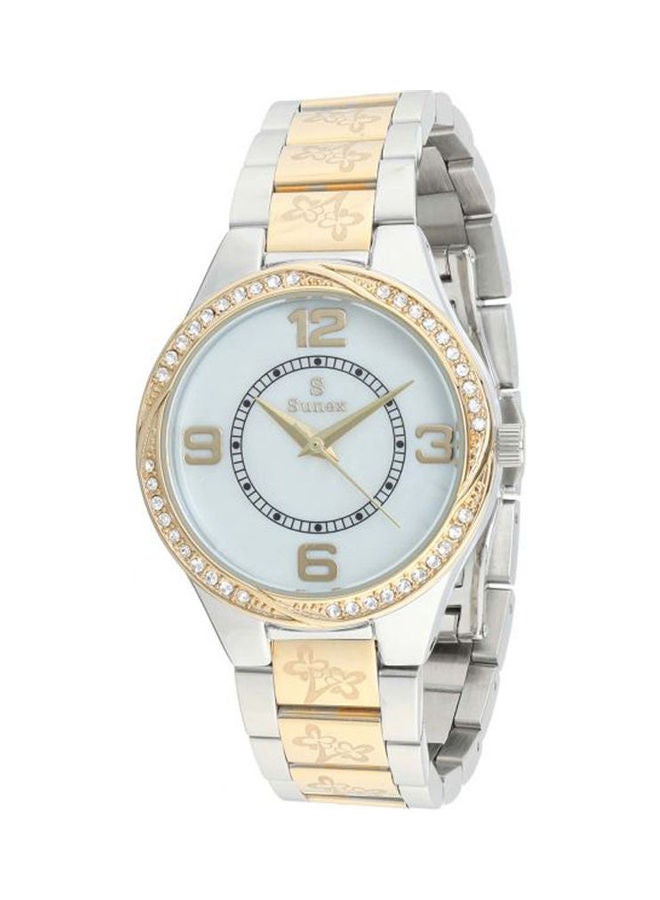 SUNEX - Women's Casual Watches Stainless Steel Analog S0379-Ips-Ipg-W - Image 1
