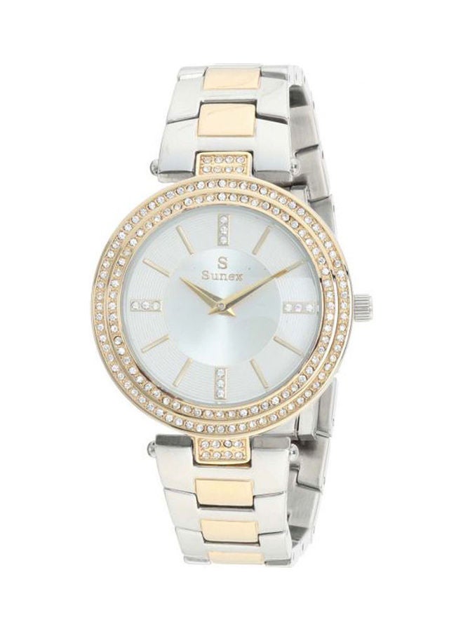 SUNEX - Women's Casual Watches Stainless Steel Analog S0385-Ips-Ipg-W - Image 1