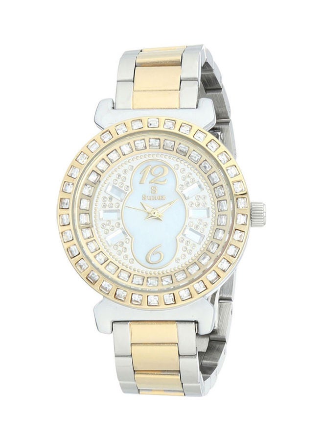 SUNEX - Women's Casual Watches Stainless Steel Analog So390-Ips-Ipg-W - Image 1